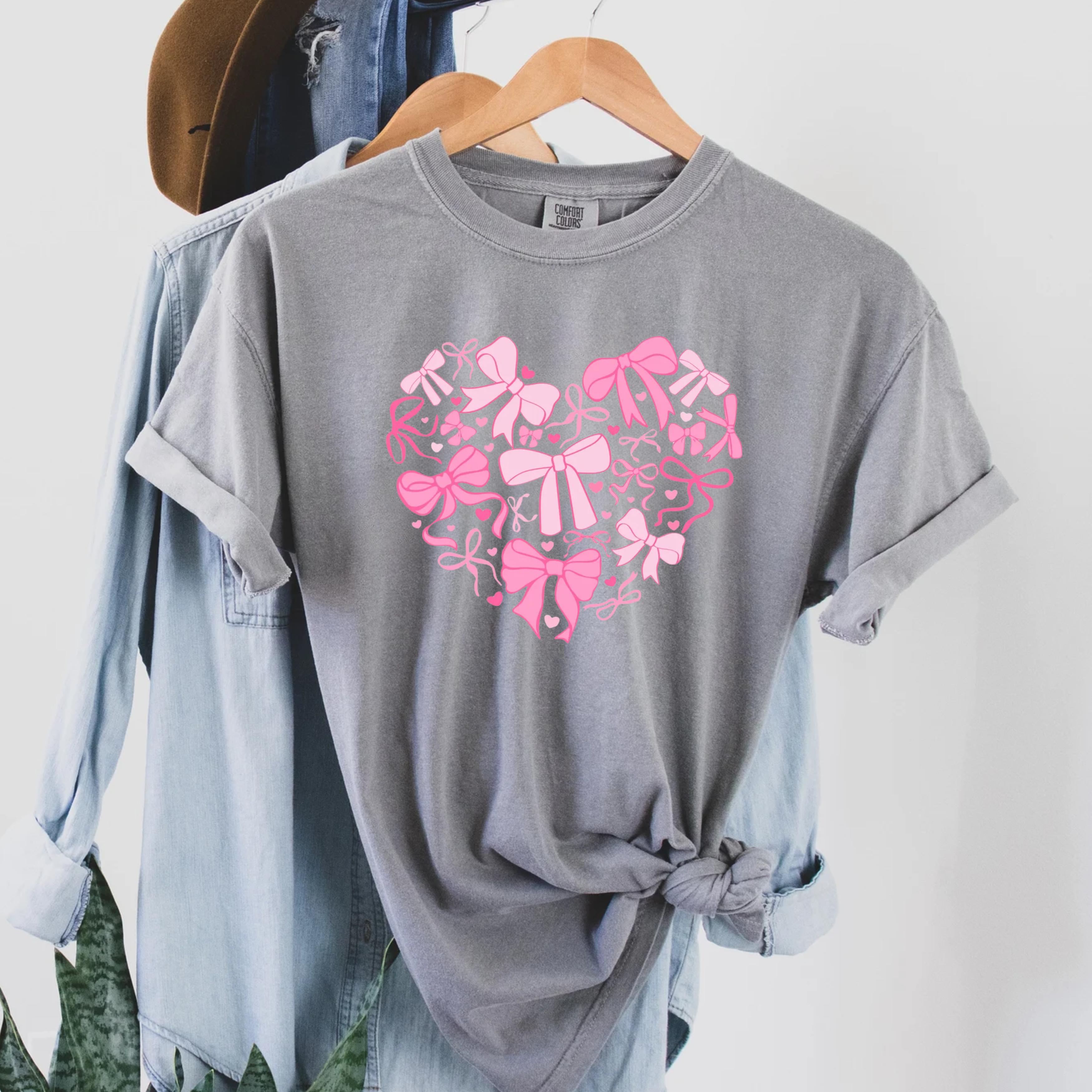 Coquette Bow Heart Tee