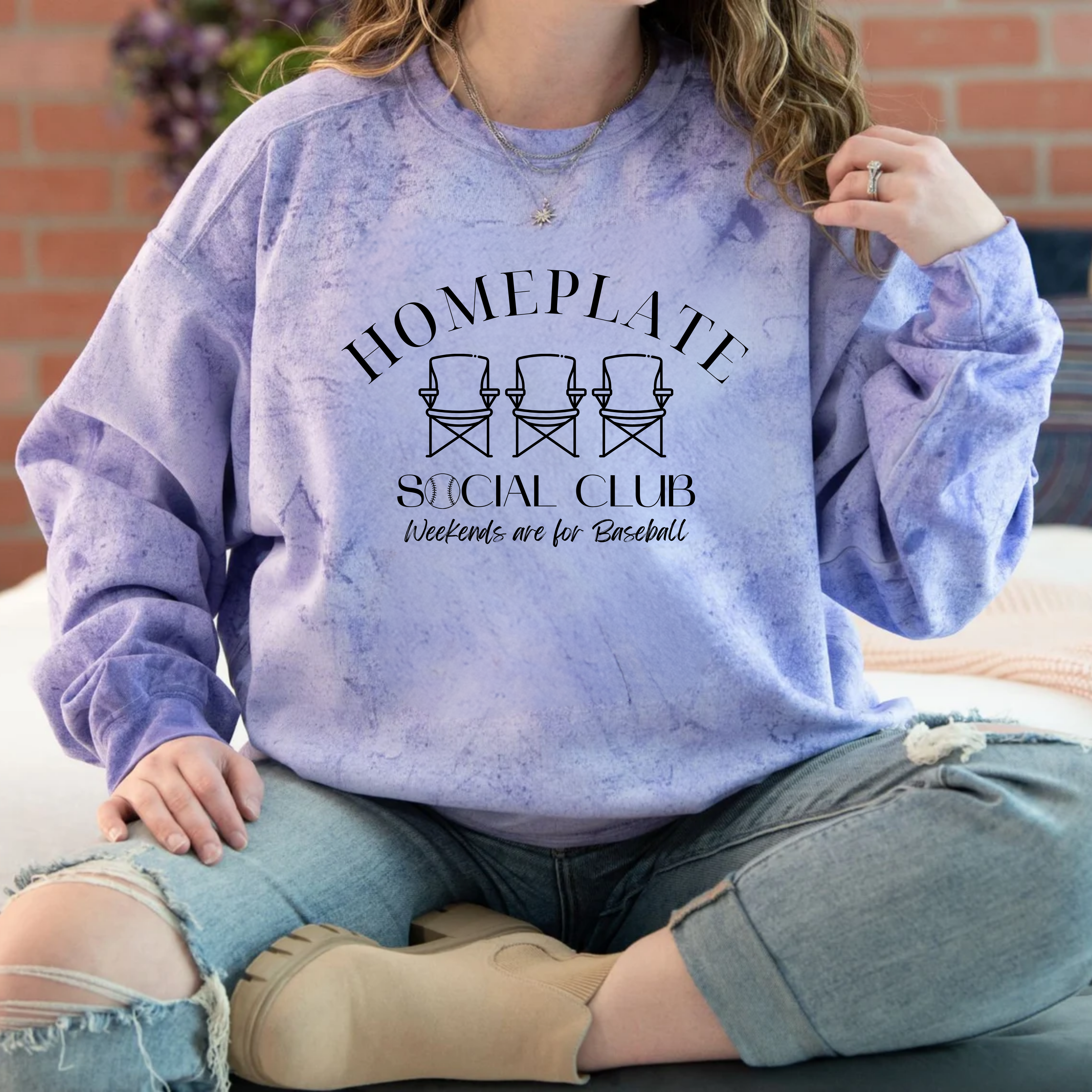 Home Plate Social Club Sweatshirt