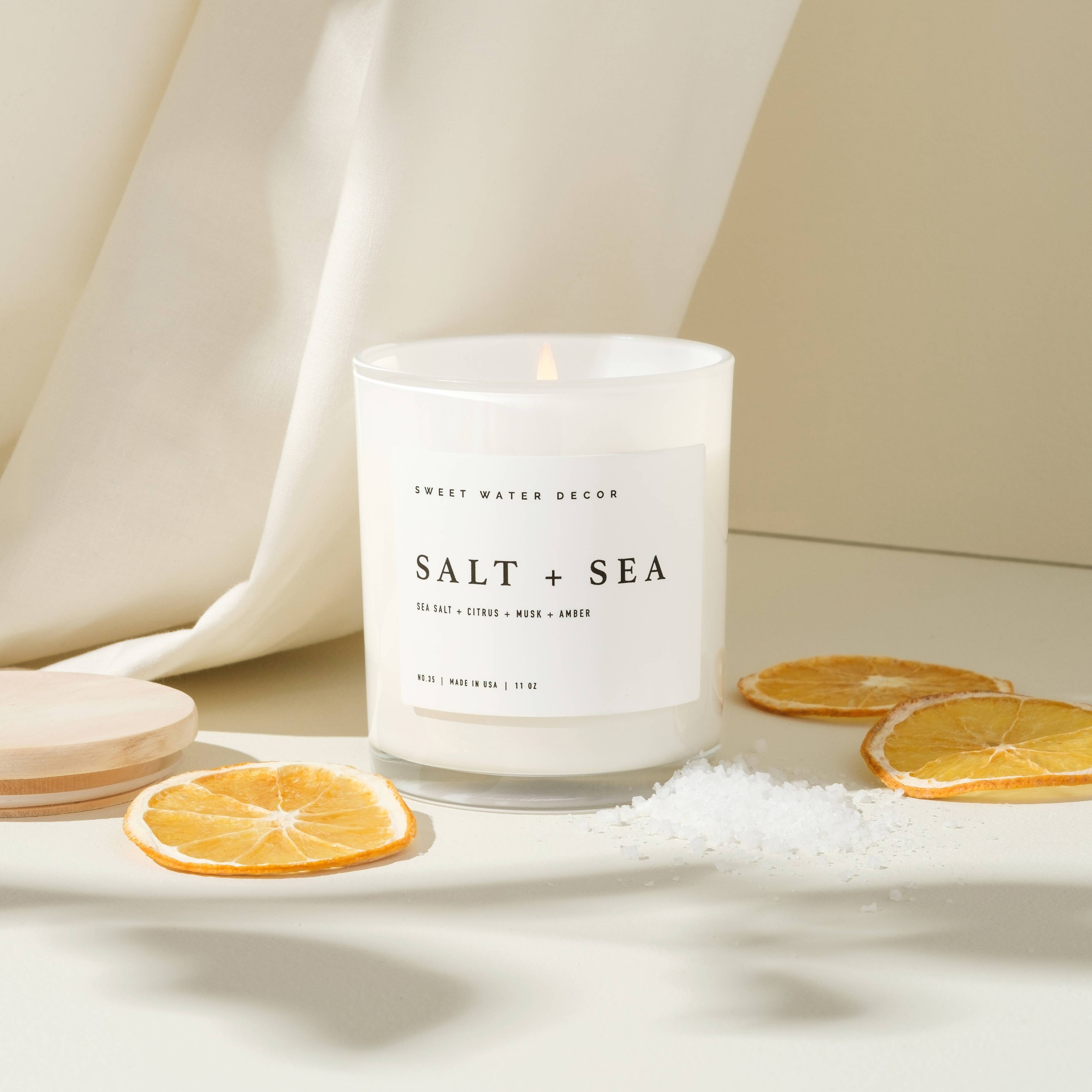 Salt and Sea 11 oz Soy Candle