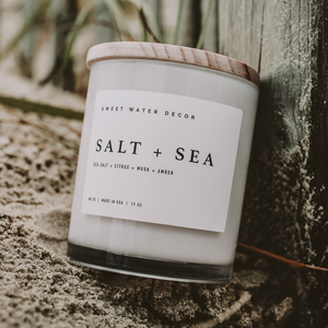 Salt and Sea 11 oz Soy Candle