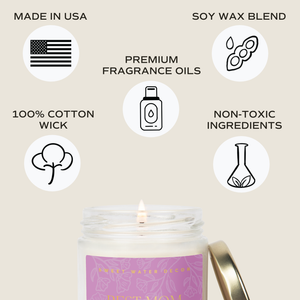 Best Mom Ever 9 oz Soy Candle (Gold Foil)