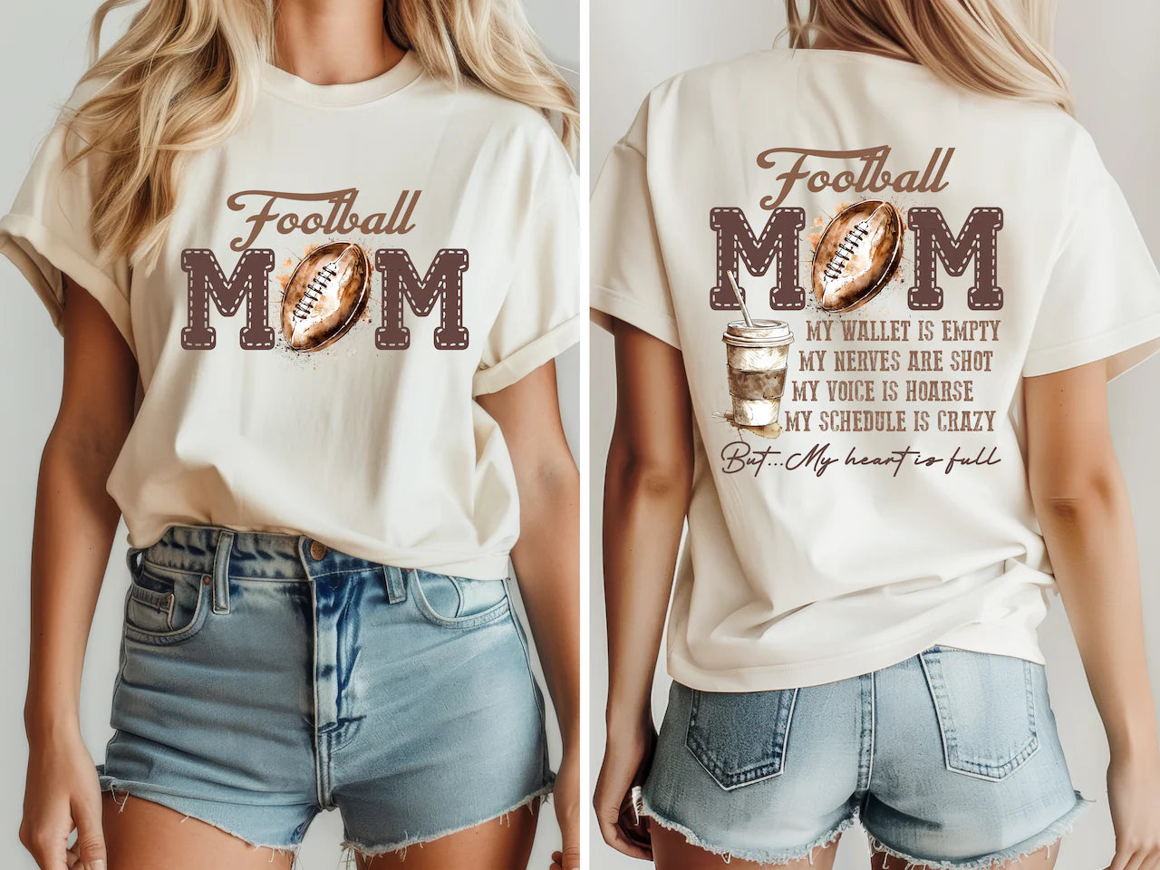 Football Mom Tee