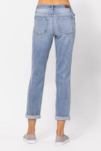 Braxton Bleach Wash Boyfriend Jeans