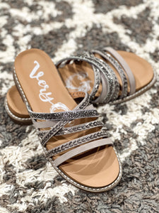 Natalie Glitz & Glam Strappy Sandals