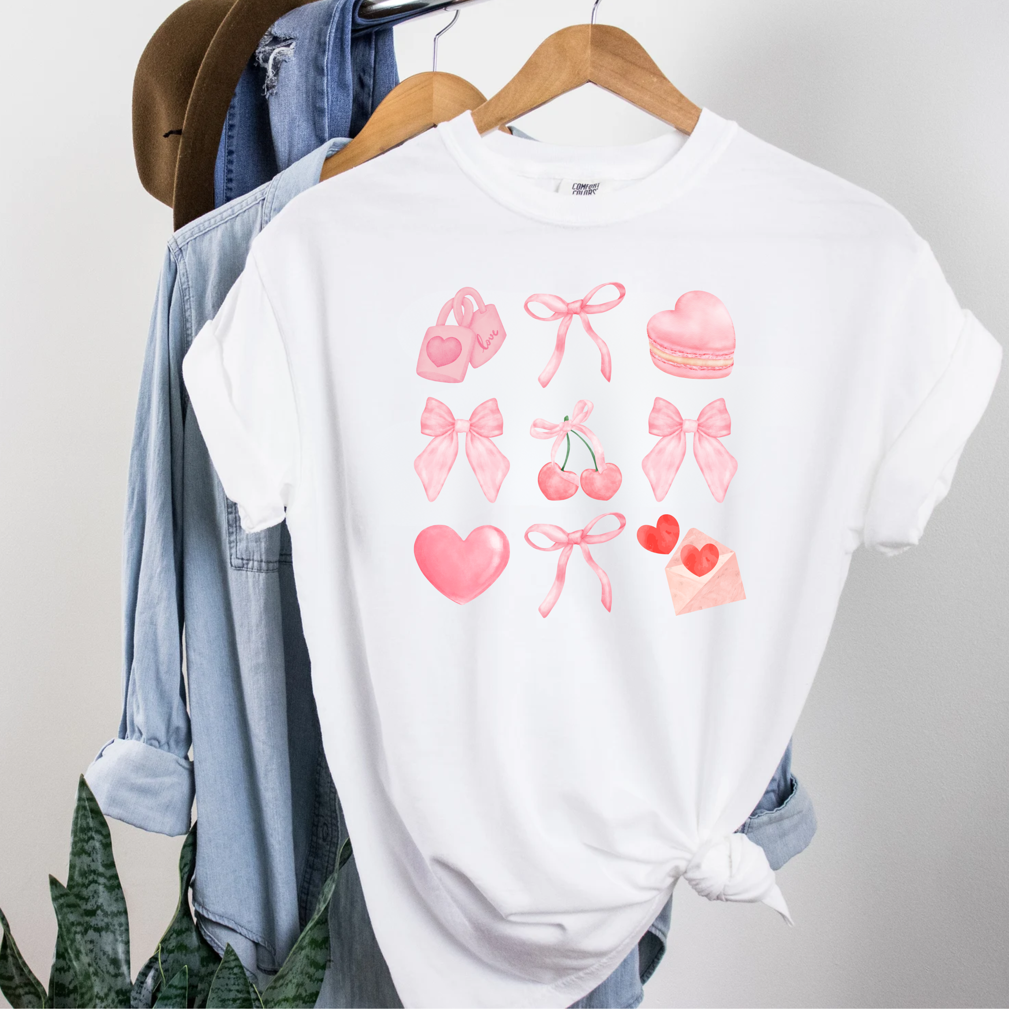 Pink Things & Bows Tee