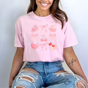 Pink Things & Bows Tee