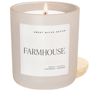 Farmhouse 15 oz Soy Candle