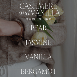 Cashmere and Vanilla Reed Diffuser